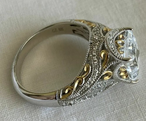 Anello vittoriano taglio - 3, ct