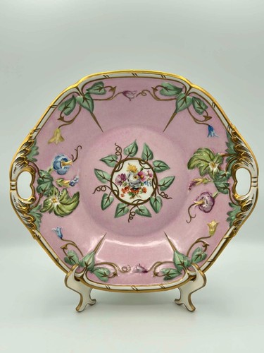 Antico piatto torta kpm - piatto,