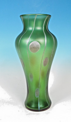 Vaso loetz strisce - loetz, macchie