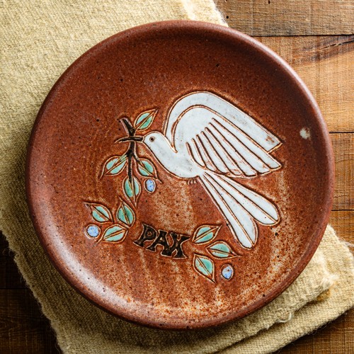 Raro piatto ceramica david - ceramica,