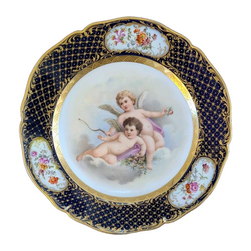 Bellissimo piatto kpm dipinto - piatto,