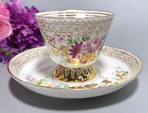 Antica tazza piattino - e,